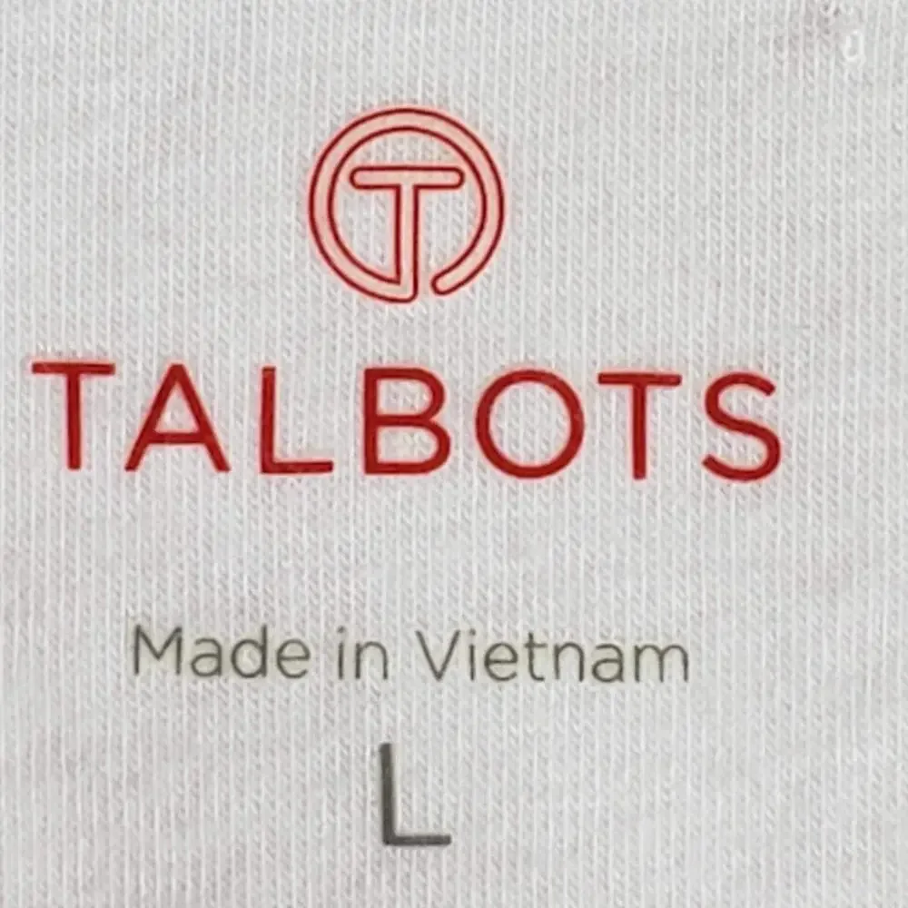 Talbots Sweatshirt Womens Size Large L Pullover Cotton Stretch Boxy Pink Red